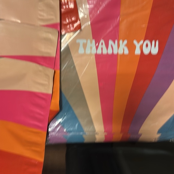 Colorful Thank You 10x13” Poly Mailers Set of 25 - Picture 3 of 5